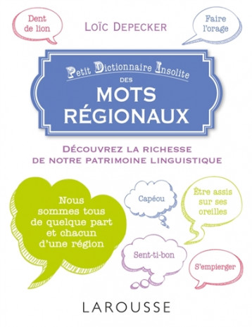 PETIT DICTIONNAIRE INSOLITE DES MOTS REGIONAUX - DEPECKER LOIC - Larousse