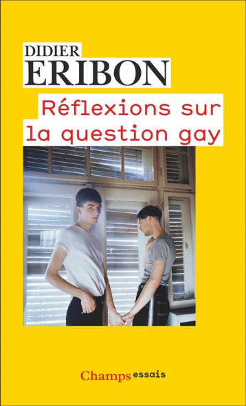 REFLEXIONS SUR LA QUESTION GAY - ERIBON DIDIER - FLAMMARION