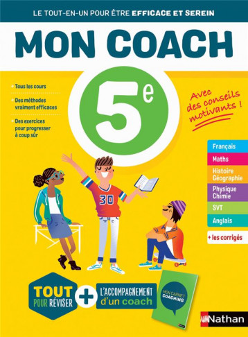 MON COACH DE LA 5E - JUILLIEN/REVIL/DHERS - CLE INTERNAT