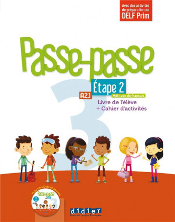 PASSE-PASSE 3 - ETAPE 2 - LIVRE + CAHIER + CD MP3 - POZZANA/MEYNARDIER - DIDIER