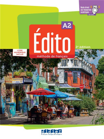 EDITO A2 - EDITION 2022-2024 - LIVRE + LIVRE NUMERIQUE + DIDIERFLE.APP - SPERANDIO/DODIN/FAFA - DIDIER