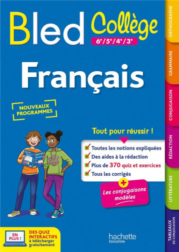 BLED COLLEGE FRANCAIS - LISLE/JUILLIEN - HACHETTE