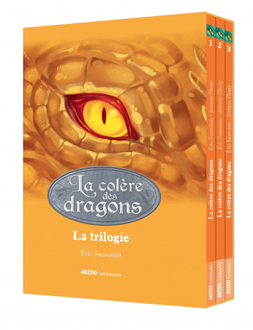 COFFRET TRILOGIE LA COLÈRE DES DRAGONS - Sanvoisin Éric, Fleury Jérémie - AUZOU