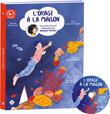 L'ORAGE A LA MAISON - Verlaguet Catherine, Bedouet Mathilde, Demais Marc, VERLAGUET CATHERINE  - JOYVOX