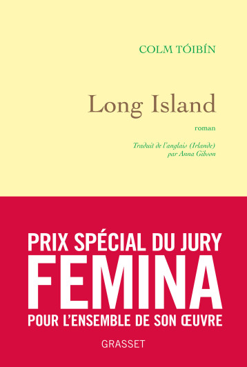 Long Island - Tóibín Colm - GRASSET