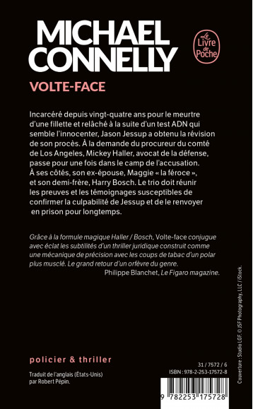 Volte-face - Connelly Michael - LGF