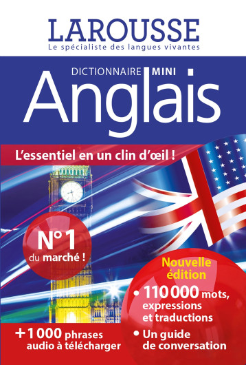 Dictionnaire mini anglais -  Collectif - LAROUSSE